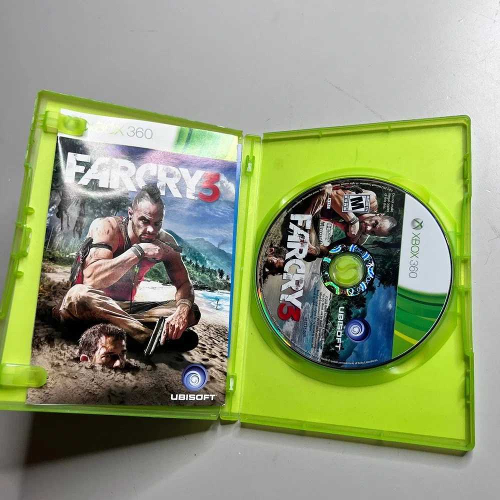 Far Cry 3 Xbox 360 Ubisoft 2012 First Person Shooter Action‎ Game CIB NTSC